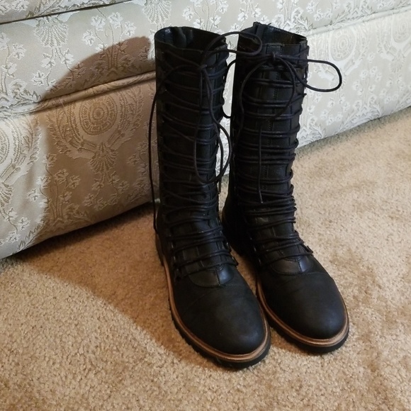 Free People Shoes - Free People lace up boots